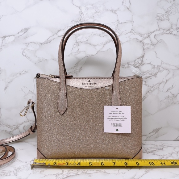 Kate Spade Glitter Fabric Satchel - Picture 2 of 9